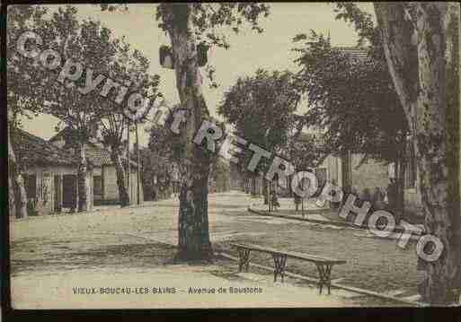 Ville de VIEUXBOUCAULESBAINS Carte postale ancienne