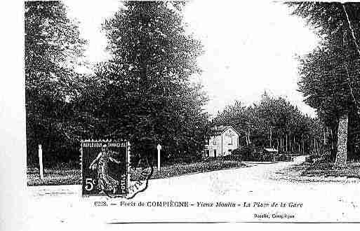 Ville de VIEUXMOULIN Carte postale ancienne