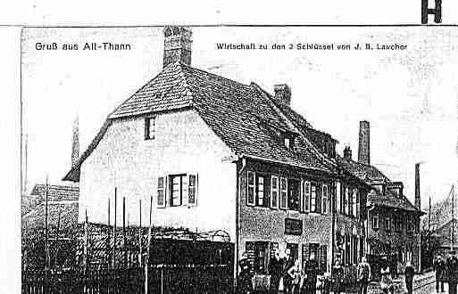 Ville de VIEUXTHANN Carte postale ancienne