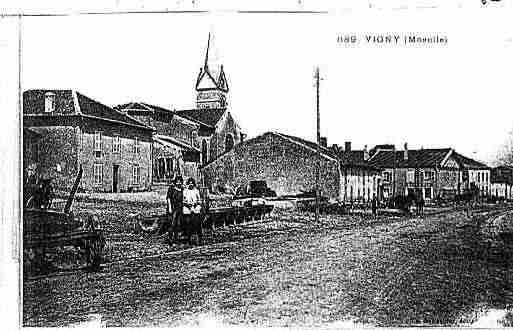 Ville de VIGNY Carte postale ancienne