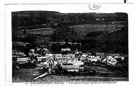 Ville de VILLAPOURCON Carte postale ancienne