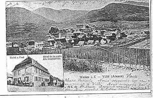 Ville de VILLE Carte postale ancienne Ville de VILLE Carte postale ancienne