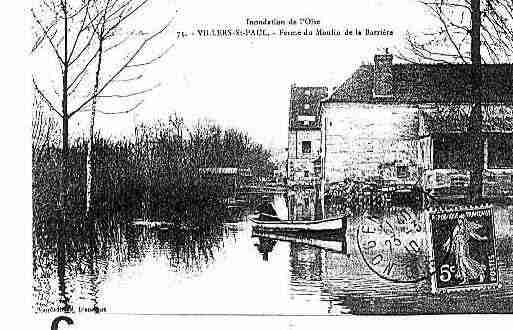 Ville de VILLERSSAINTPAUL Carte postale ancienne