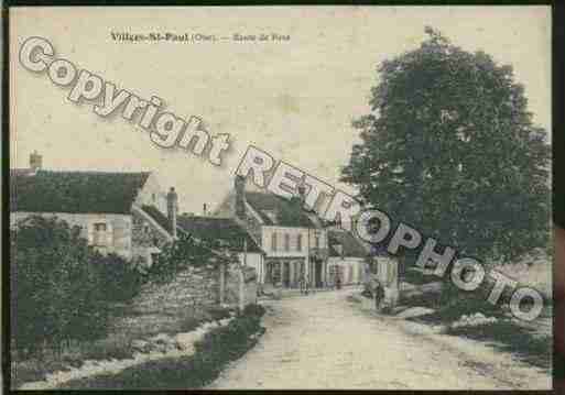 Ville de VILLERSSAINTPAUL Carte postale ancienne