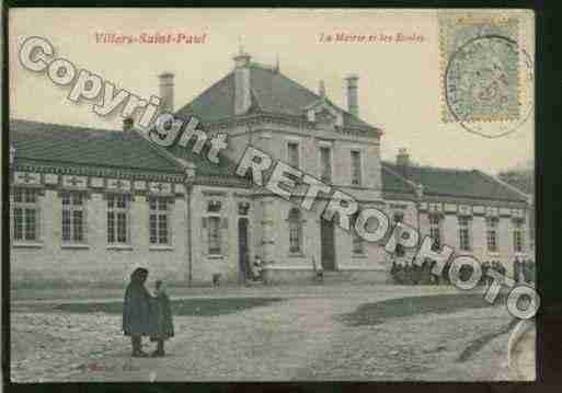 Ville de VILLERSSAINTPAUL Carte postale ancienne