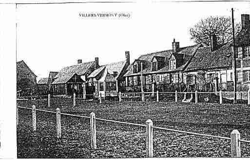 Ville de VILLERSVERMONT Carte postale ancienne