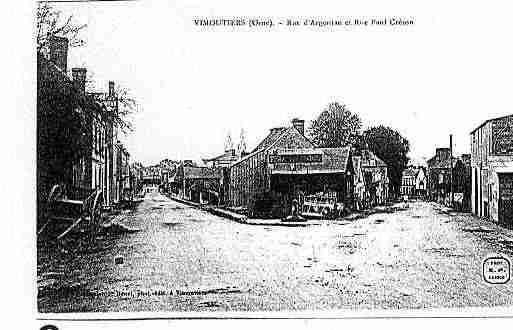 Ville de VIMOUTIERS Carte postale ancienne