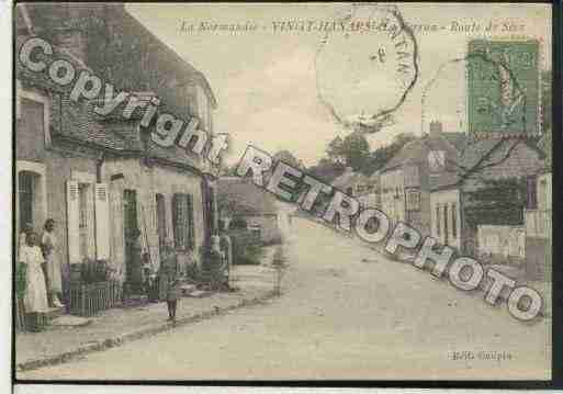 Ville de VINGTHANAPS Carte postale ancienne