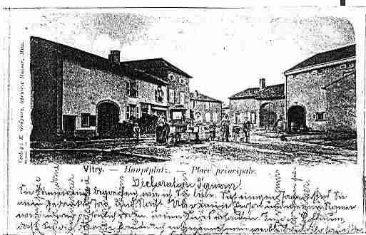 Ville de VITRYSURORNE Carte postale ancienne Ville de VITRYSURORNE Carte postale ancienne