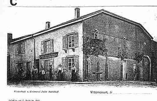 Ville de VITTONCOURT Carte postale ancienne