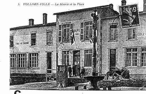 Ville de VOLLOREVILLE Carte postale ancienne