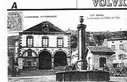 Ville de VOLVIC Carte postale ancienne