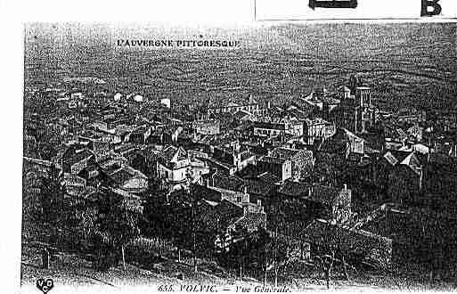 Ville de VOLVIC Carte postale ancienne