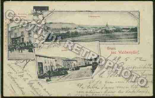 Ville de WALDWEISTROFF Carte postale ancienne