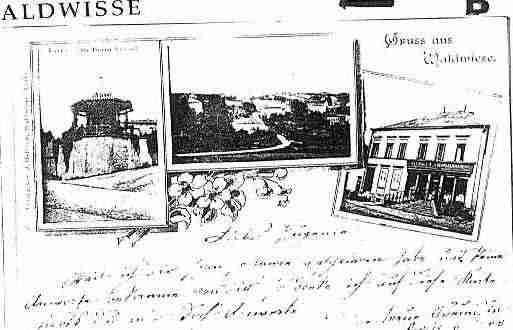 Ville de WALDWISSE Carte postale ancienne