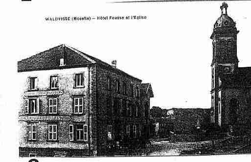 Ville de WALDWISSE Carte postale ancienne