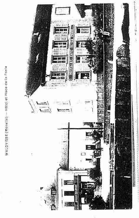 Ville de WALDWISSE Carte postale ancienne