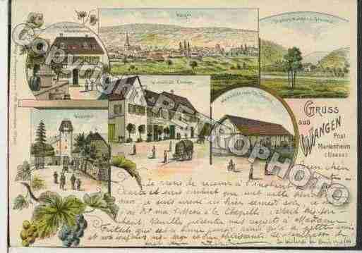 Ville de WANGEN Carte postale ancienne