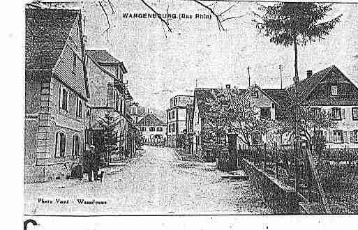 Ville de WANGENBOURGENGENTHAL Carte postale ancienne