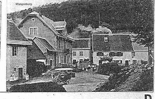 Ville de WANGENBOURGENGENTHAL Carte postale ancienne