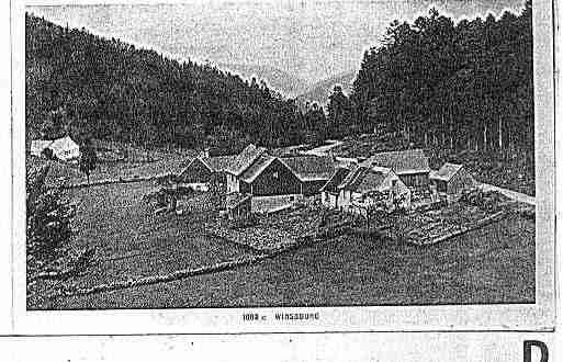 Ville de WANGENBOURGENGENTHAL Carte postale ancienne
