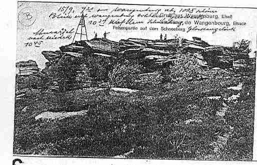 Ville de WANGENBOURGENGENTHAL Carte postale ancienne