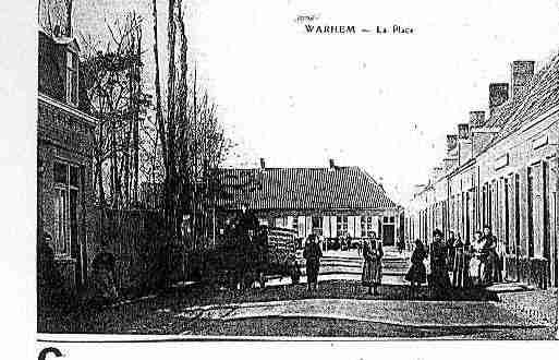 Ville de WARHEM Carte postale ancienne