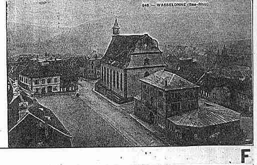 Ville de WASSELONNE Carte postale ancienne