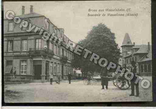 Ville de WASSELONNE Carte postale ancienne