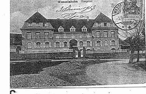 Ville de WASSELONNE Carte postale ancienne