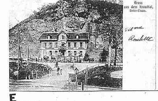 Ville de WASSELONNE Carte postale ancienne