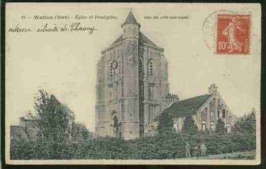 Ville de WATTEN Carte postale ancienne