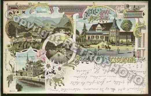 Ville de WESSERLING Carte postale ancienne