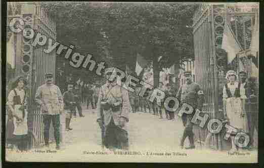 Ville de WESSERLING Carte postale ancienne