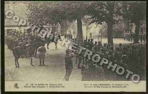 Ville de WESSERLING Carte postale ancienne