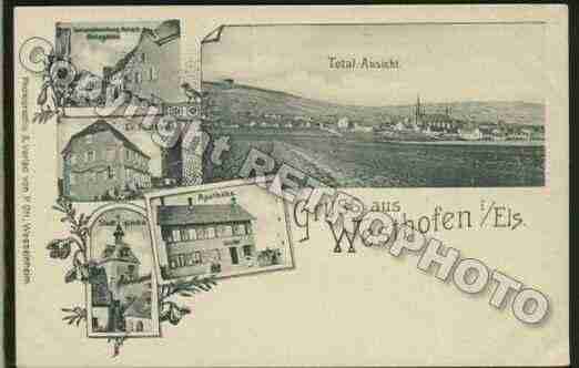 Ville de WESTHOFFEN Carte postale ancienne