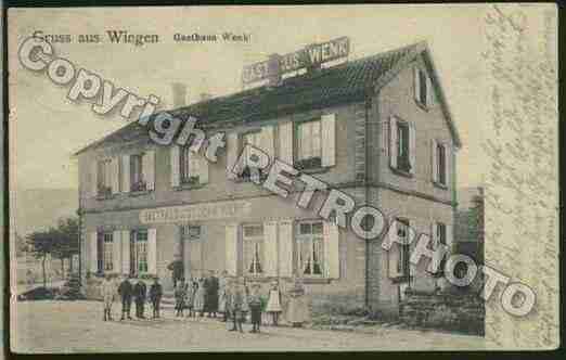 Ville de WINGENSURMODER Carte postale ancienne