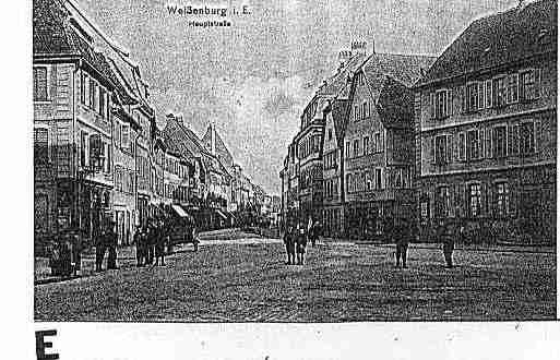 Ville de WISSEMBOURG Carte postale ancienne