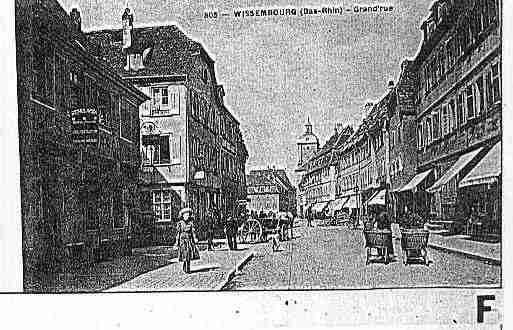 Ville de WISSEMBOURG Carte postale ancienne