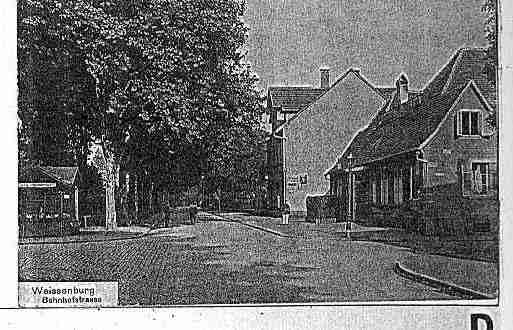 Ville de WISSEMBOURG Carte postale ancienne