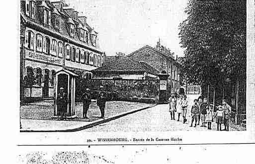 Ville de WISSEMBOURG Carte postale ancienne