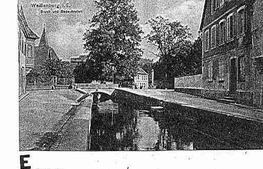 Ville de WISSEMBOURG Carte postale ancienne