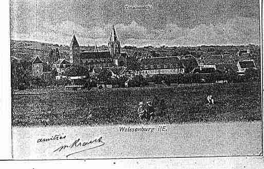 Ville de WISSEMBOURG Carte postale ancienne