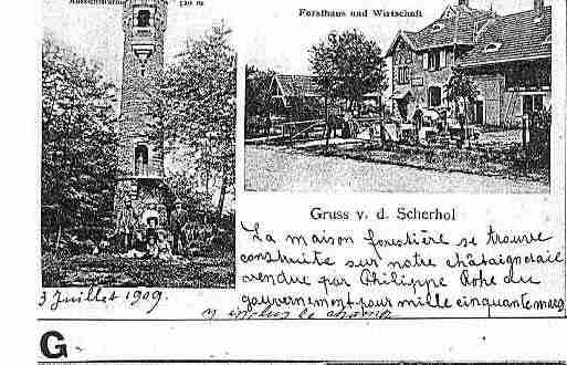 Ville de WISSEMBOURG Carte postale ancienne