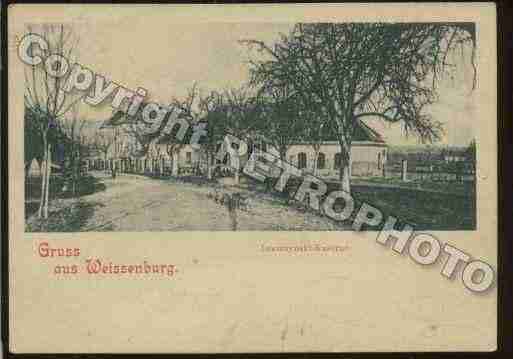 Ville de WISSEMBOURG Carte postale ancienne