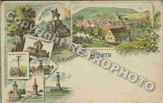 Ville de WOERTH Carte postale ancienne