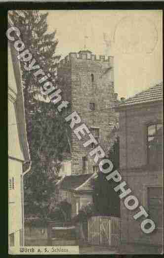 Ville de WOERTH Carte postale ancienne