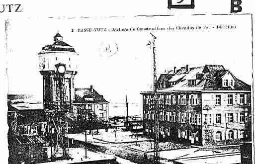 Ville de YUTZ Carte postale ancienne