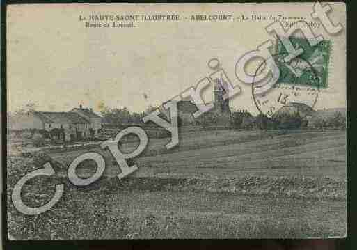 Ville de ABELCOURT Carte postale ancienne