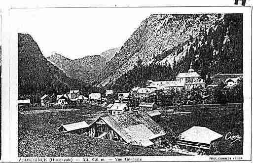 Ville de ABONDANCE Carte postale ancienne Ville de ABONDANCE Carte postale ancienne